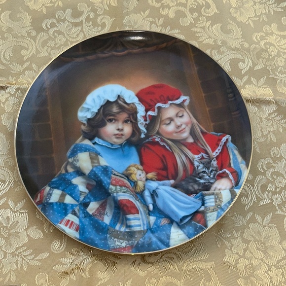 1984 Reco Collection Fireside Dreams Made in USA - Picture 2 of 3